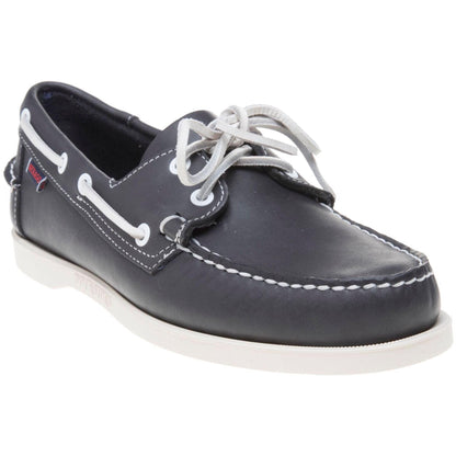 Sebago Docksides, Men Boat Shoes, Blue (Blue Nite Leather), 11 UK (46 EU)