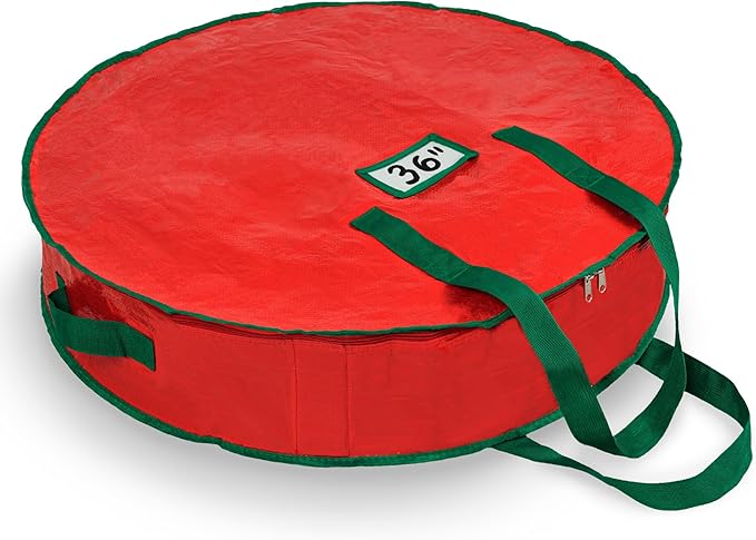 Handy Laundry Christmas Wreath Storage Bag