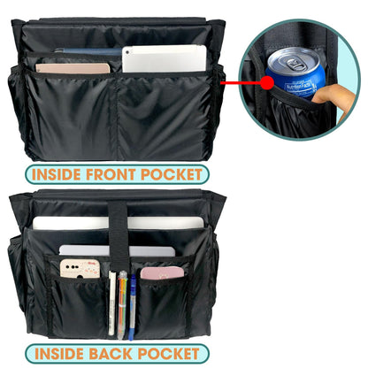 84hoods Nurse Work Bag with Large Compartments, Padded Laptop Storage and Multiple Pockets. Waterproof Nurse Bag for Work. Shoulder Bag Nurse Tote Bag. Nurse Life Galaxy.