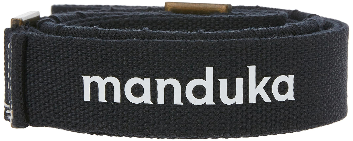 Manduka Yoga Commuter Mat Carrier - Eco-Friendly Cotton, Easy to Carry, Hands-Free, For All Mat Sizes, 68" x 1.5"