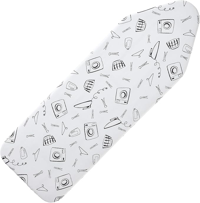 Seiritex Extra Wide Ironing Board Cover and Pad 18 x 54 inch Heat Reflective