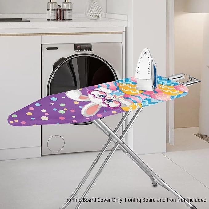Easter Bunny and Eggs Ironing Board Cover Replacement Iron Board Cover Easter