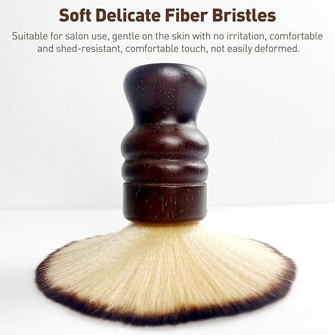Large Neck Duster Soft Nylon Hair Barber Brush