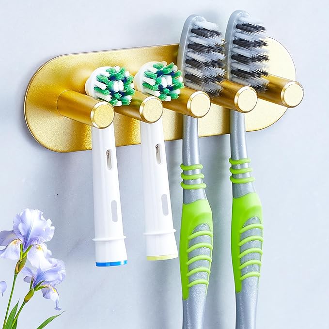Electric Toothbrush Head Holder, Toothbrush Holders Wall Mounted, Adhesive