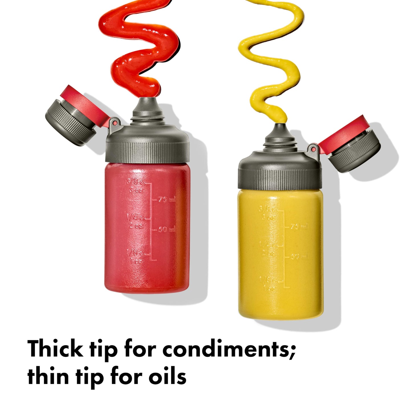 OXO Outdoor 7-Piece Spice Shaker & Squeeze Bottle Set