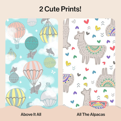 The Honest Company Comfort Dry Disposable Diapers for Sensitive Skin, Hypoallergenic, Above It All + All the Alpacas, Club Box Size Newborn 72 Count