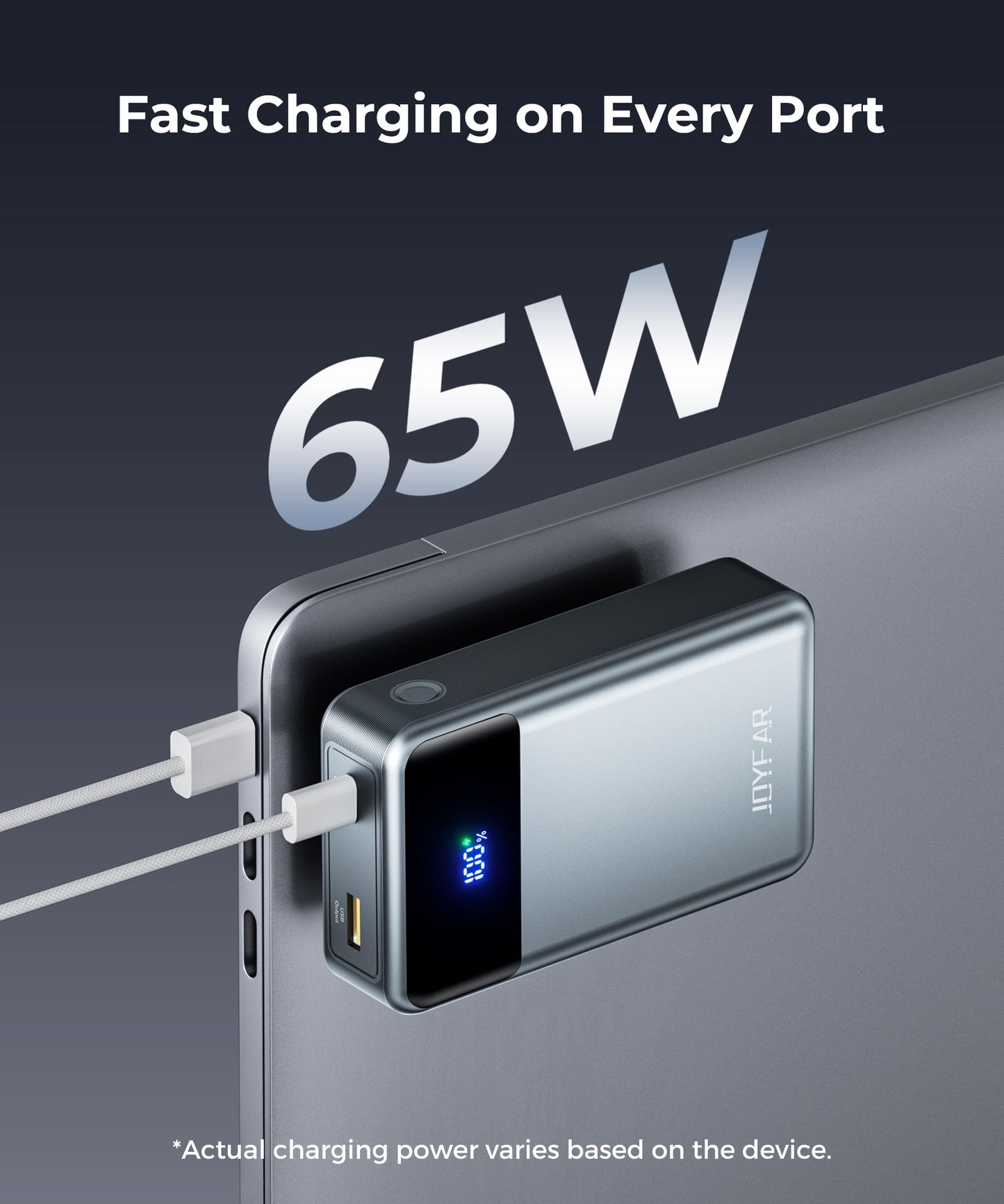 Portable-Charger-Power-Bank Travel Essentials Battery Pack USB C 30000mAh Built in Cable 22.5W Phone Fast Charging Powerbank Compatible with iPhone 16 15 14 13 12 11 iPad Samsung Google Xiaomi