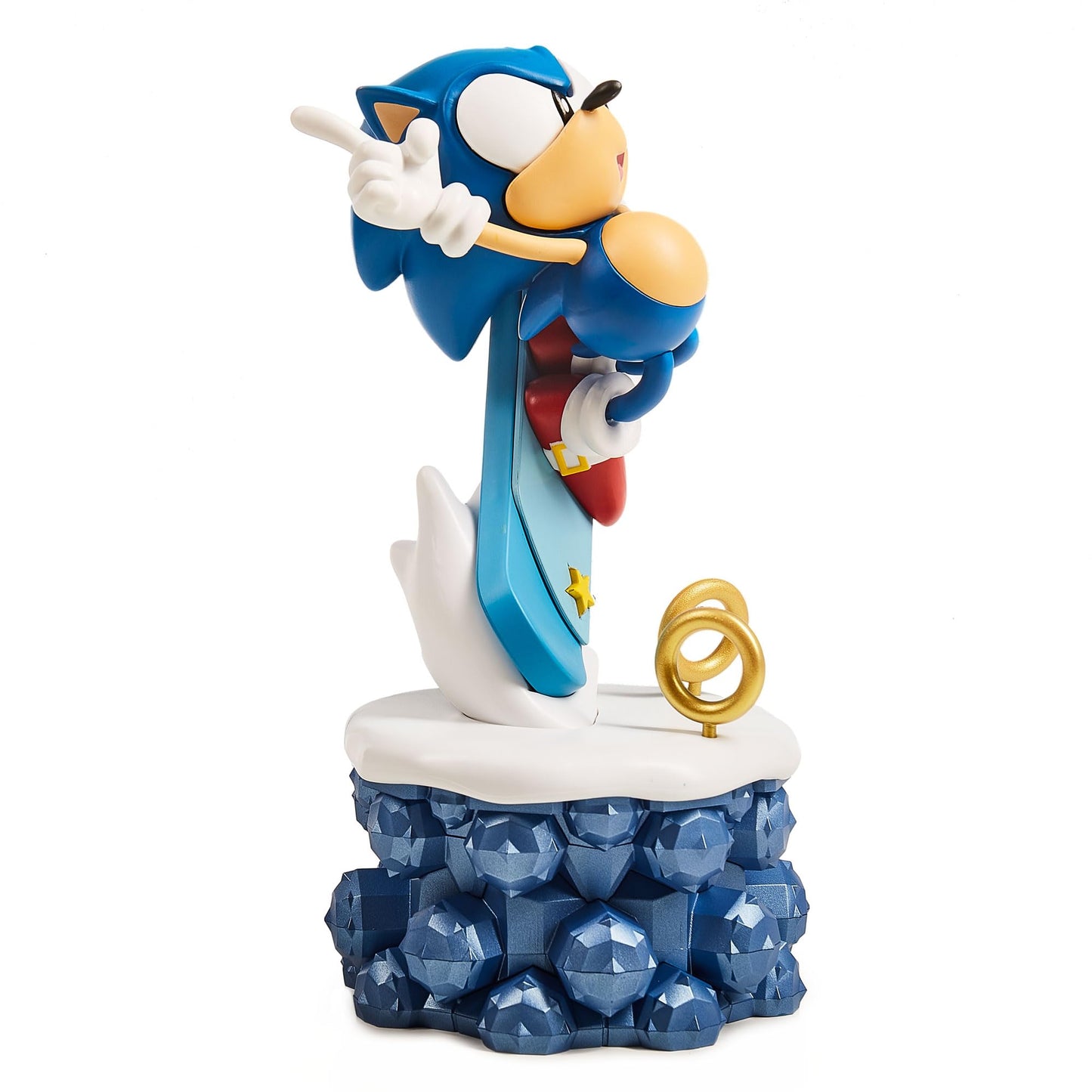 CC Countdown Characters 2024 Sonic the Hedgehog Collectible Figure - Official SEGA Merchandise - Buildable Advent Calendar Statue