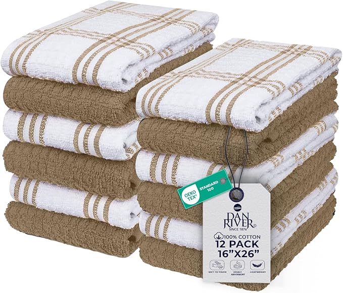 DAN RIVER Premium Kitchen Towels