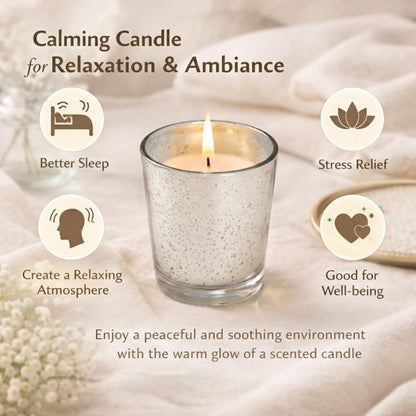 Hosley Set of 12 Silver Mercury Filled Glass Votive Candles. Ideal Gift for Weddings, Bridal Showers, Parties, Home Decor, and Special Events
