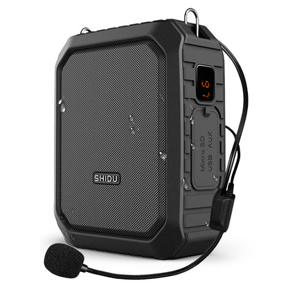Personal Voice Amplifier for Teachers - Portable Speaker with Wired Headset Microphone 18W Waterproof IPX5 Waistband Voice Enhancer Megaphone for Indoor and Outdoor Activities, Teaching, Speech…