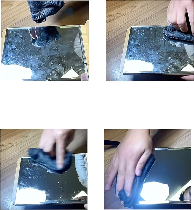 Magic Glass Cleaning Cloth 10 Pcs