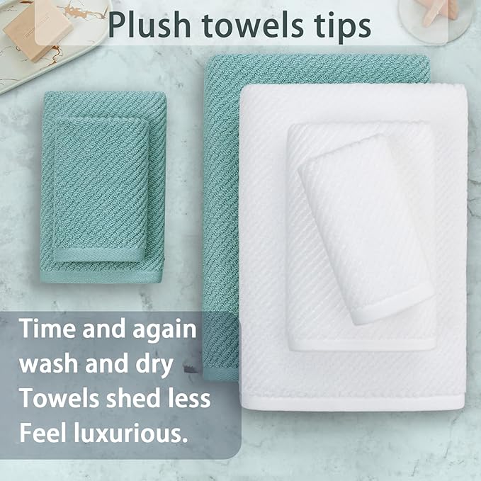 VOOVA & MOVAS Towels for Bathroom