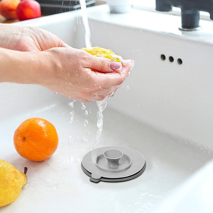 OGGI Silicone Sink Strainer & Stopper Set- Great Kitchen Sink Strainer