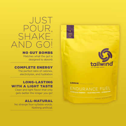 Tailwind Nutrition Endurance Fuel 50 Serving Lemon Flavour