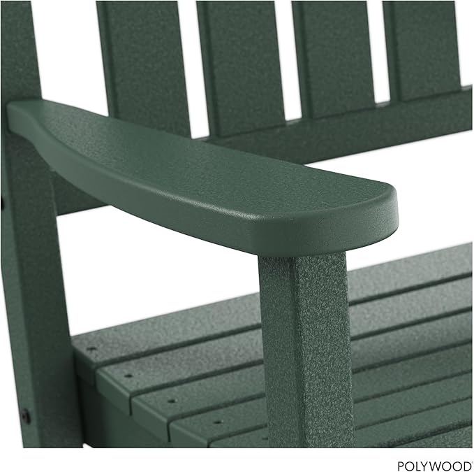 POLYWOOD Presidential Rocking Chair in Green