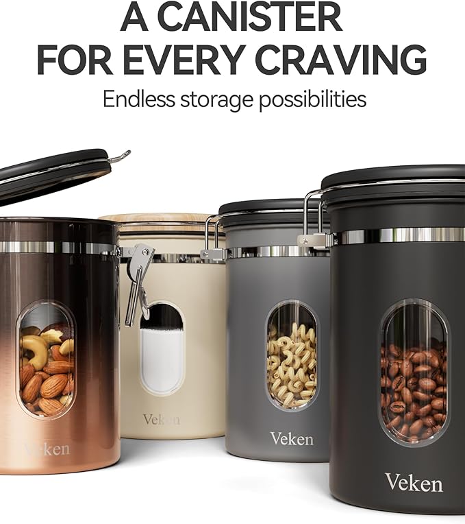 Veken Coffee Sugar Canister