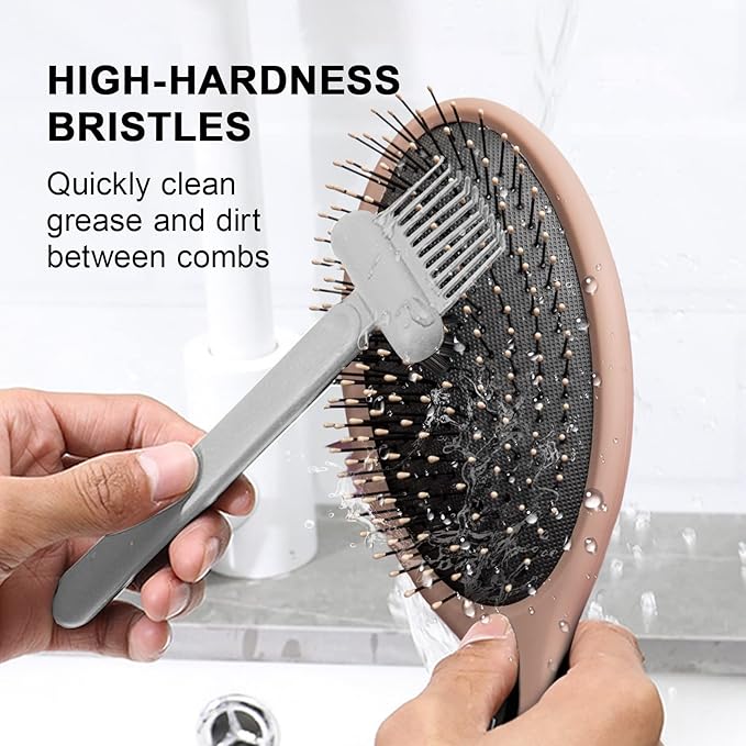 RHOS Hair Brush Cleaning Tool, 2-in-1 High-toughness Cleaning Claws and