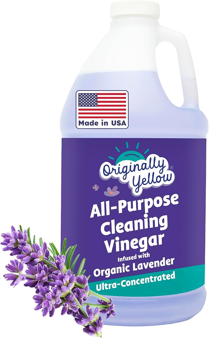 Originally Yellow Lavender Vinegar