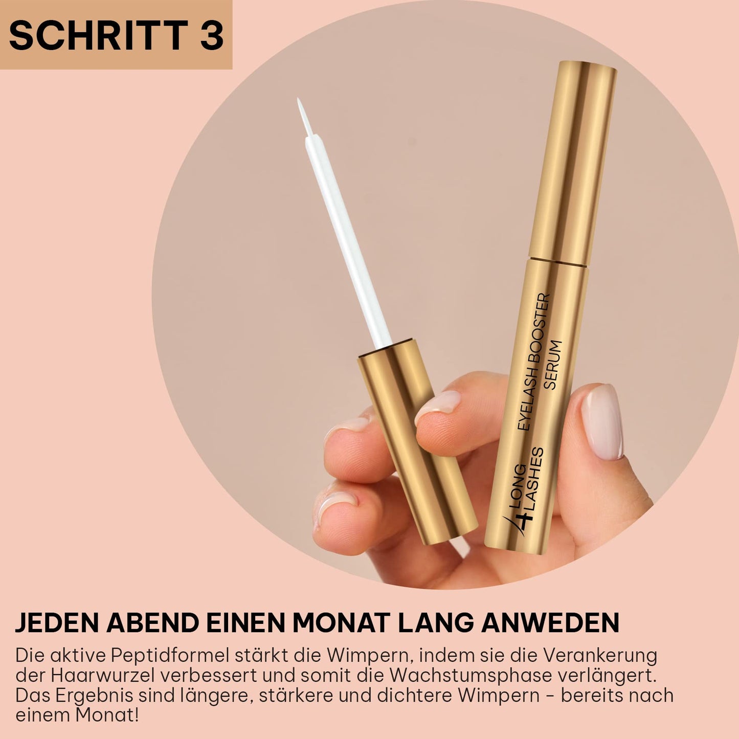 Long4Lashes FX5 Power Formula Wimpernserum by Oceanic, 3 ml