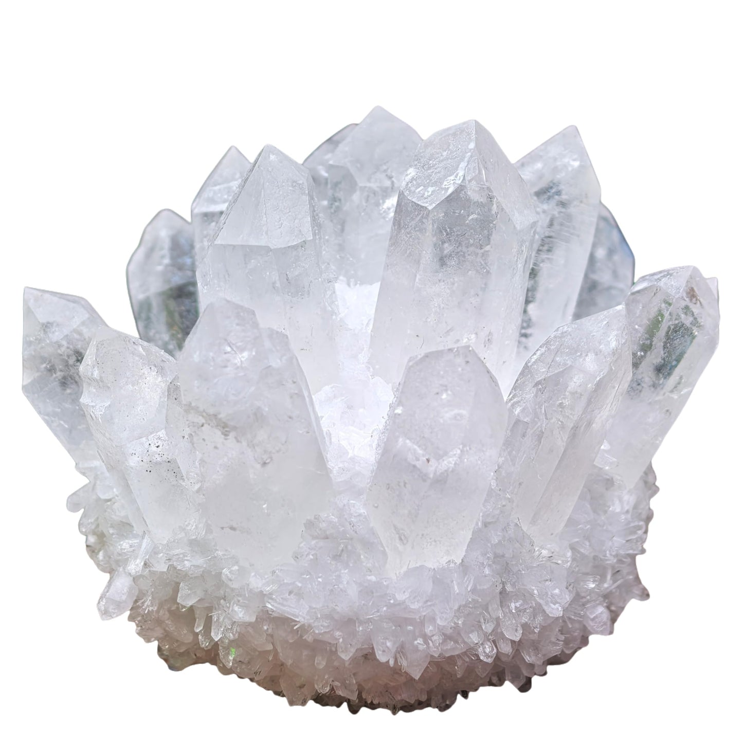 Natural Crystal Cluster Quartz Carved Crystal Sculpture Reiki Healing Stone Home Decor Mineral Specimen Crystal Gift Collection (white crystal)