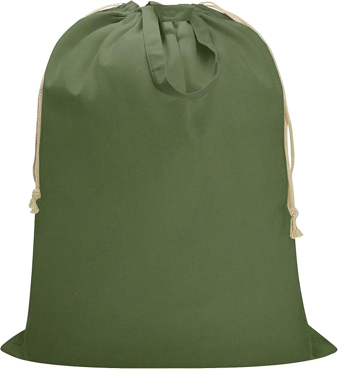 Canvas Laundry Bag 33"Wx 35"H, Thick Cotton Laundry Bag