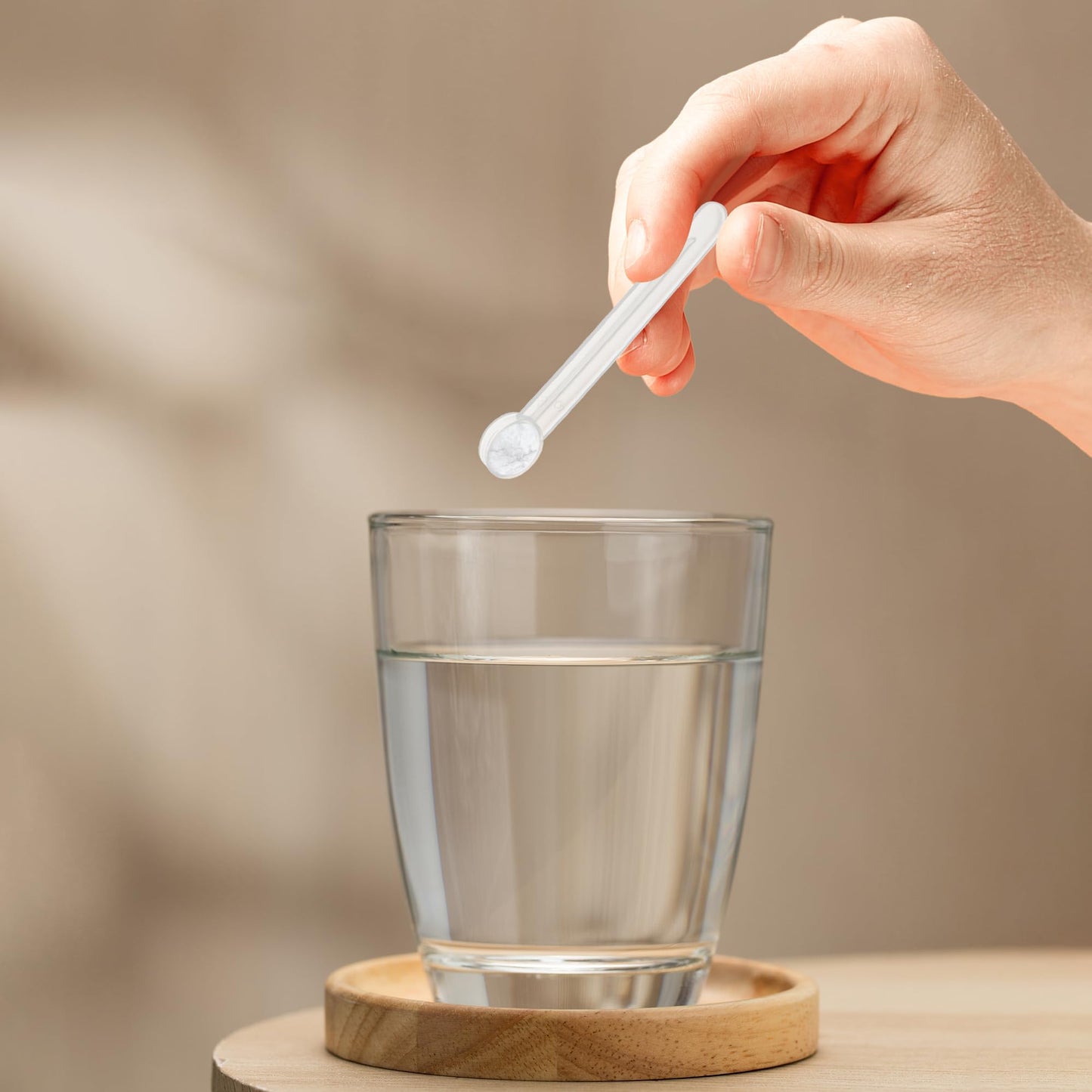 1/8 teaspoon measuring spoon (plastic) | HeroScoops (1000, Clear)