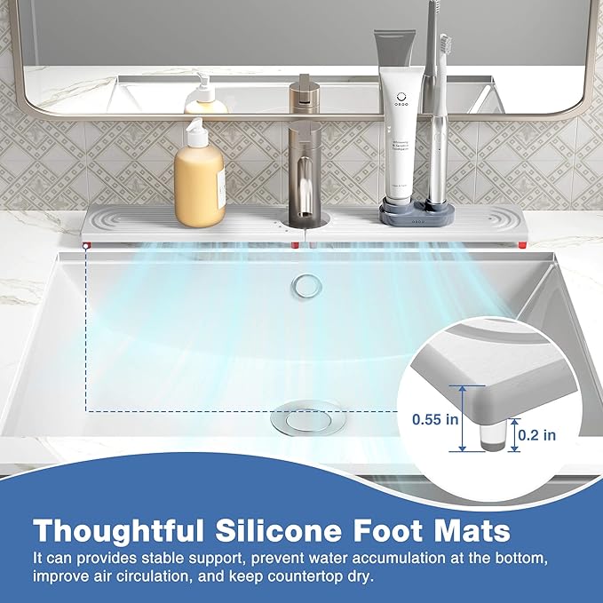 DK177 Faucet Mat for Kitchen Sink