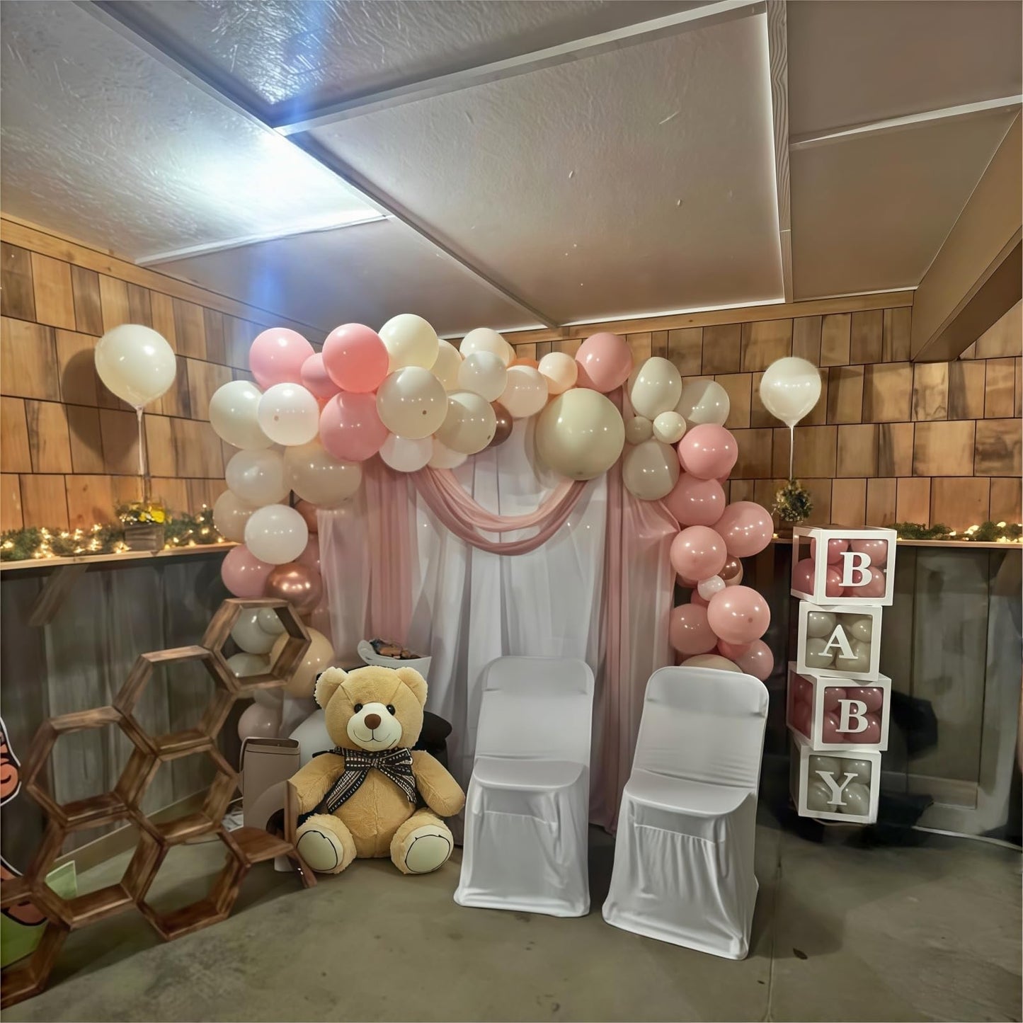 Nude Dusty Pink Balloons Set, 60Pcs 12 Inch Retro Blush Pink Apricot Helium Balloon with Beige White Champagne Gold Latex Neutral Balloons for Birthday Wedding Baby Bridal Shower Party Decorations