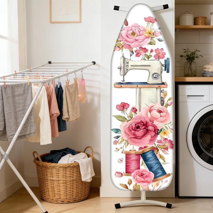 Nuxovilar Ironing Board Cover Needle Cotton 15x54 Inches | Ironing Board Cover