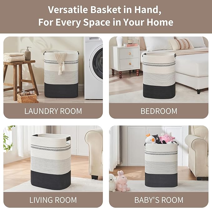 Laundry Basket with Handles