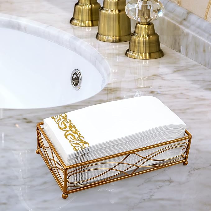 200 Pack Guest Towels Disposable Bathroom, Soft and Disposable Hand Towels