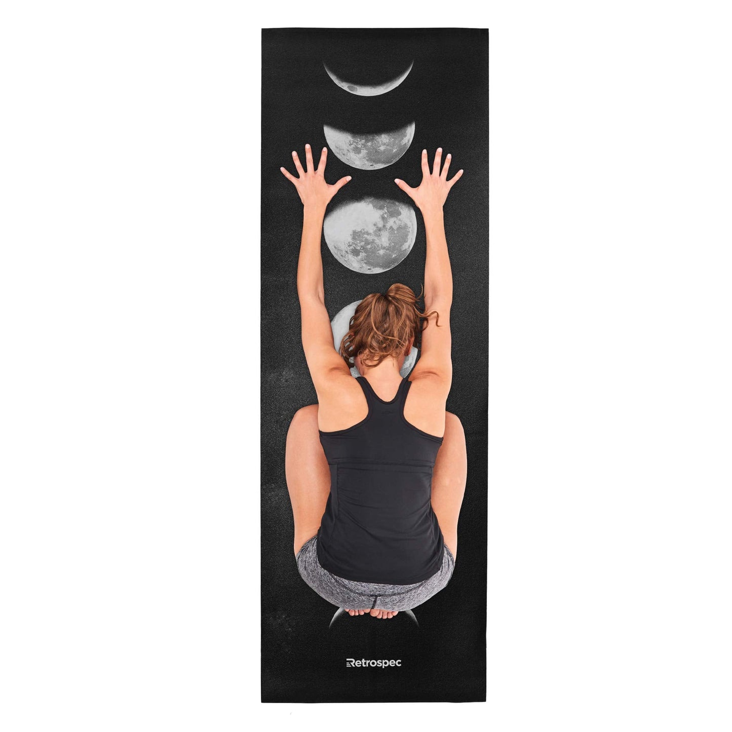 Retrospec Pismo Yoga Mat w/Nylon Strap for Men & Women - Non Slip Exercise Mat for Yoga, Pilates, Stretching, Floor & Fitness Workouts, .5mm Thick, Easy to Clean