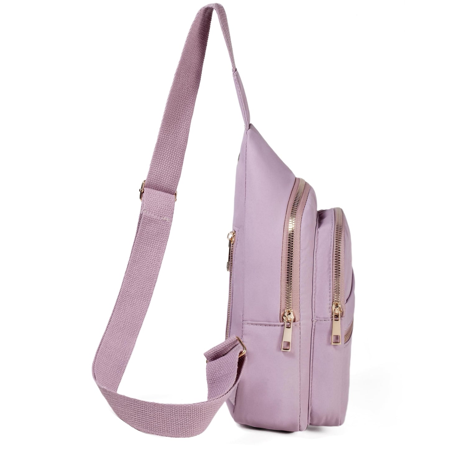 Small Sling Backpack Crossbody Sling Bag for Women, Chest Bag Daypack Fanny Pack Cross Body Bag for Outdoors Hiking Traveling - Black