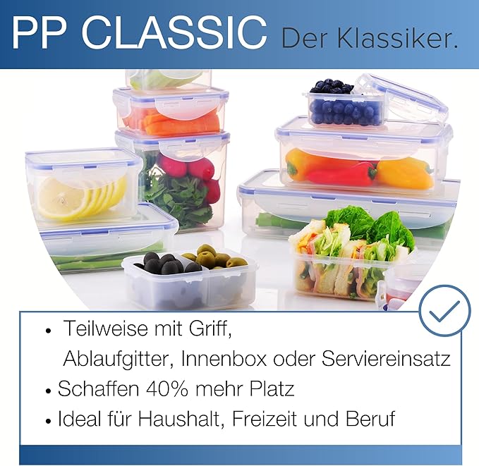 Lock & Lock HPL836 Easy Essentials Storage Food Storage Container / Food