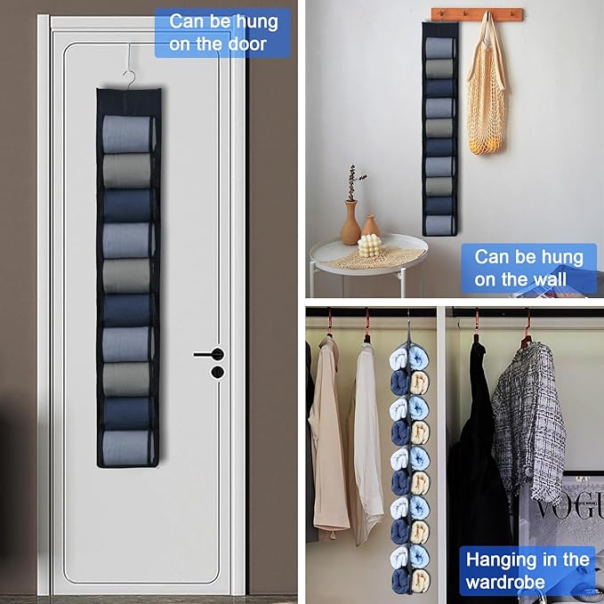 2-Pack Hanging Organizer for Closet
