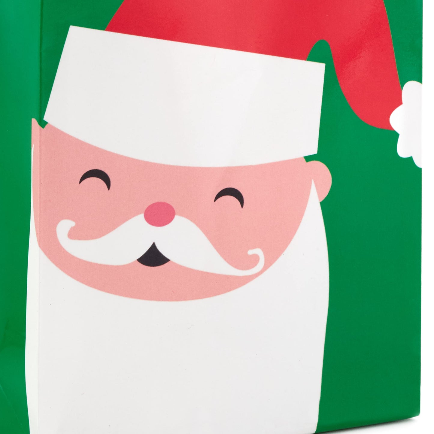 Hallmark Image Arts 5" Small Christmas Gift Bag Bundle (10 Bags: Santa, Plaid, Stripes, Penguin) for Kids, Coworkers, Gift Cards, Party Favors