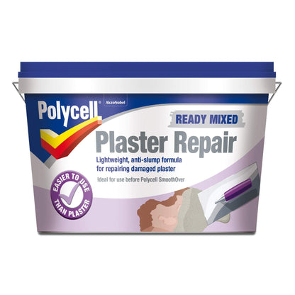 Polycell PLCPRPS25L Plaster Repair Polyfilla Ready Mixed - 2.5 L, Multicolor