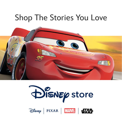 Disney Store Official Lightning McQueen Remote Control Car, Pixar Cars, 15cm/6'', 2.4 GHz, Moves in 4 Directions, Red RC Toy Vehicle, Suitable for Ages 3+