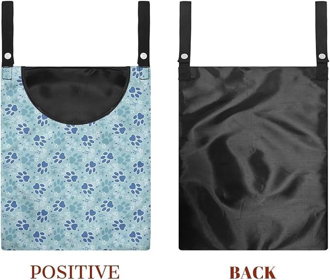 Clothes Pin Hanging Bag with Big Opening Storage Clothes Pins & Mini Clothespins