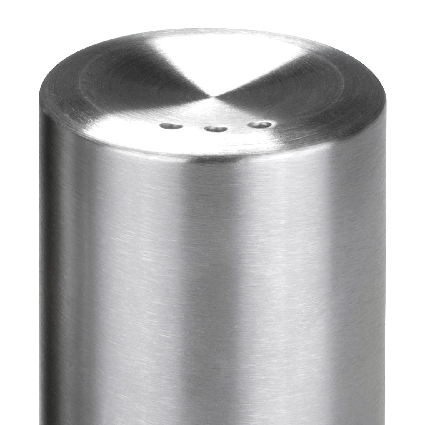 Frieling USA Sylva Salt or Pepper Shaker Acrylic, 3.3" x 1.7", Clear/Stainless Steel