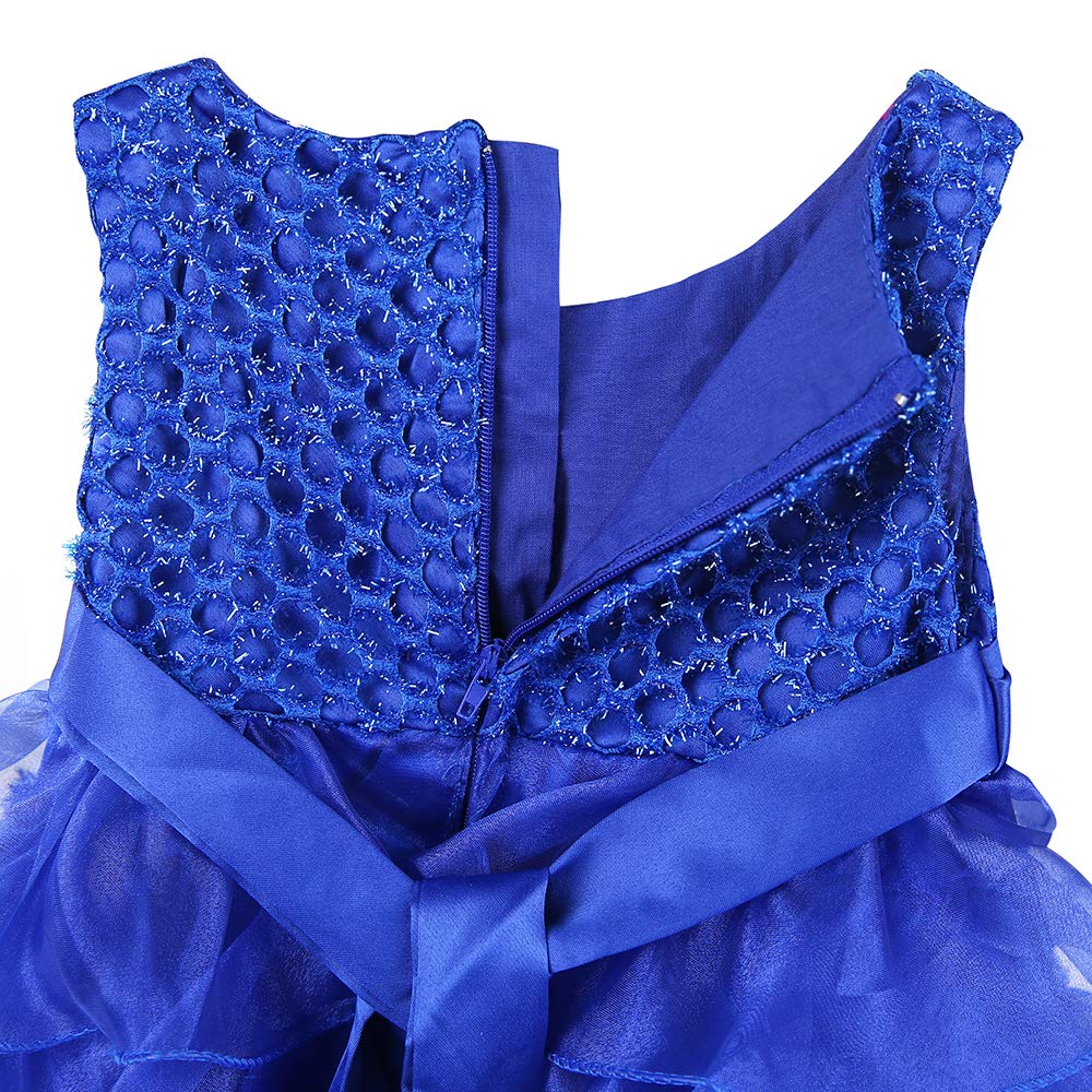 Jup'Elle Baby Girl Birthday Dress 1 Year Ruffle Princess Wedding Party Flower Girl Dresses
