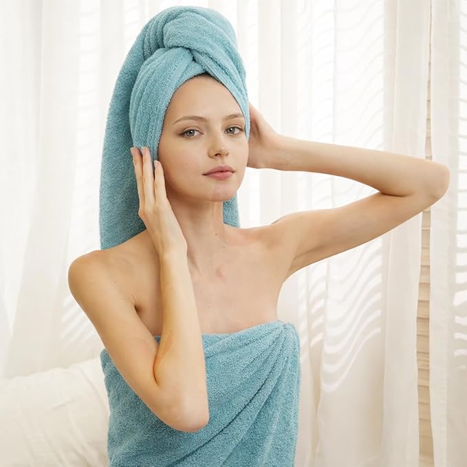 SEMAXE 4-Pack Luxury Bath Towels
