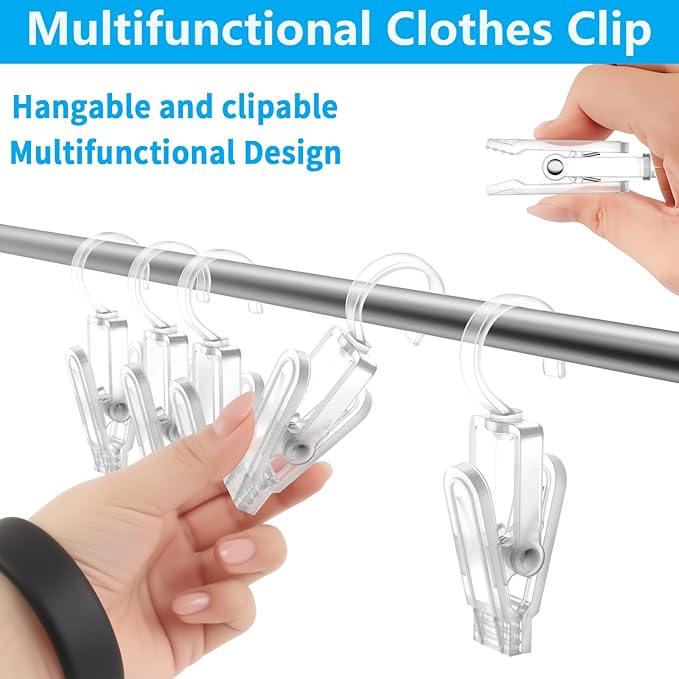 VinBee 20 PCS Laundry Hooks