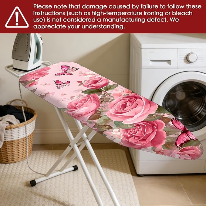 Nuxovilar Ironing Board Cover Needle Cotton 15x54 Inches | Ironing Board Cover