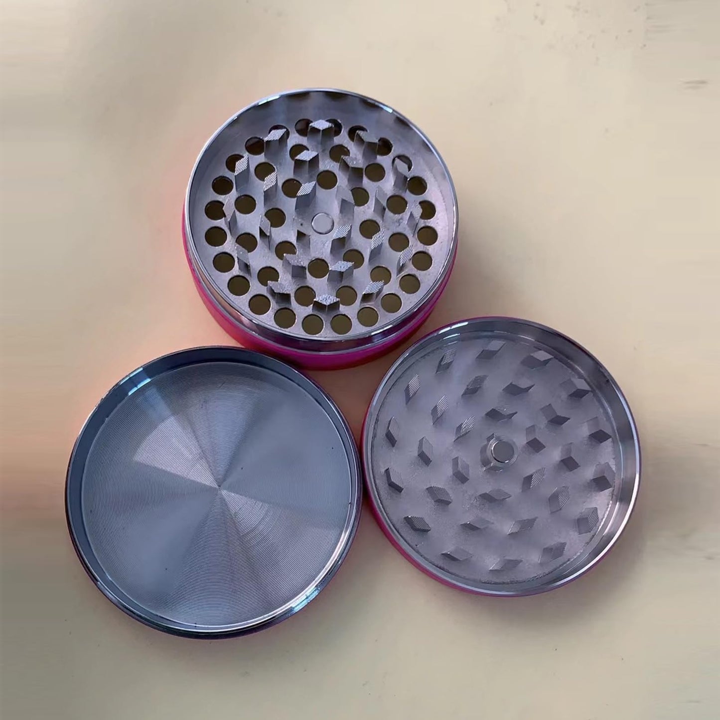 Nuovoware Grinder Spice Grinder, ‌Pink