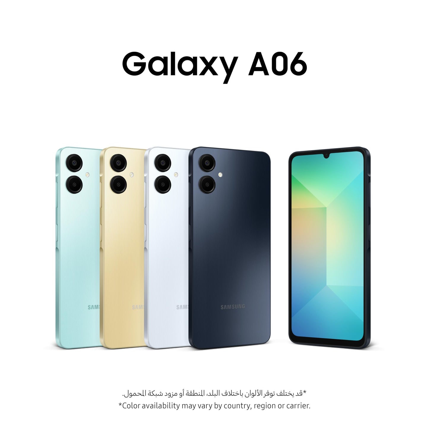 Samsung Galaxy A06 4G 4/64GB Unlocked & Sim free Smartphone Black.
