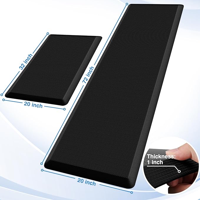 StepRite Kitchen Mats, Cushioned Anti Fatigue Kitchen Mats