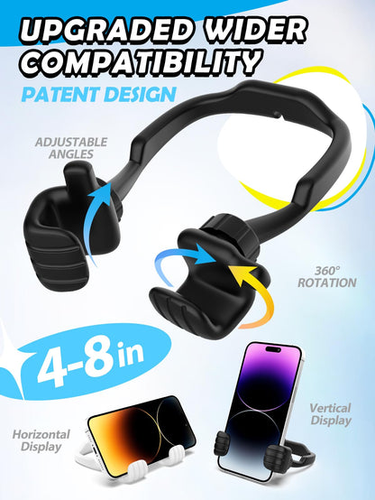 Gifts for Teens Boys Girls Adults Cell Phone Stand: UPGRADE Adjustable Thumbs Up Lazy Phone Holder for Desk Cool Gadgets for Men Women Adults Husband Wife Dad Him Fun Stocking Stuffers Birthday Gift