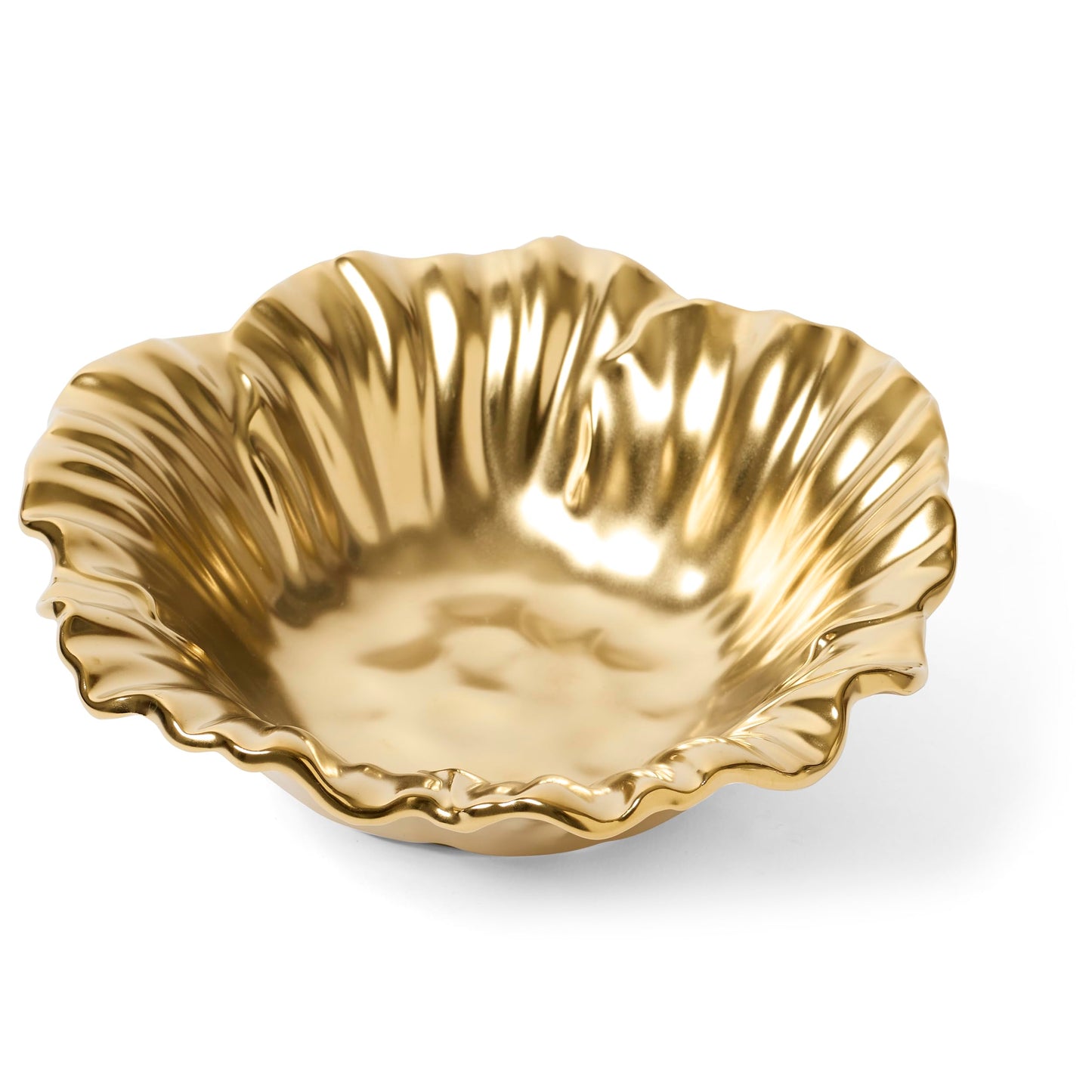 Elegance Leeber Limited 69325 Botanic Collection Titanium Porcelain Sunflower Bowl 6.76'